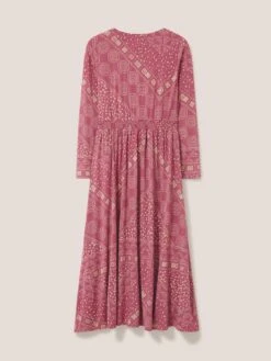 White Stuff Rose Viscose Wrap Dress - Pink -Modish Muse VA85O SQ5 0000000039 PURPLE MDd1
