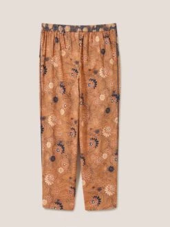 White Stuff Paige Printed Trouser -orange -Modish Muse VA87U SQ5 0000000198 ORANGE MDd1