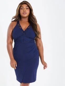 Quiz Curve Curve Lace Midi Dress