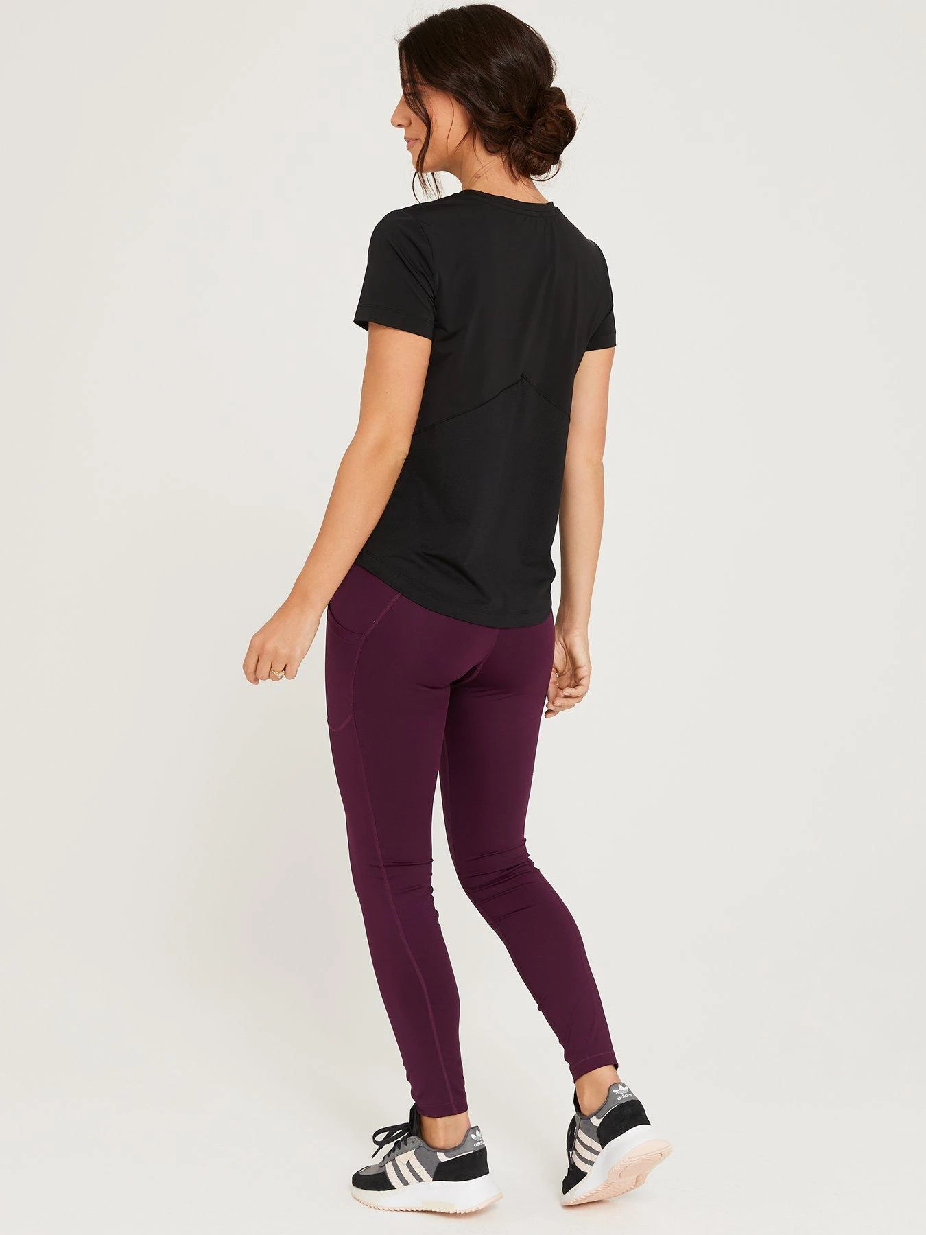 Lucy Mecklenburgh Essential Training Tee - Black 4 Lucy Mecklenburgh Essential Training Tee - Black - Image 2