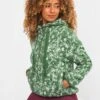 Joe Browns Printed Cosy Fleece- Green