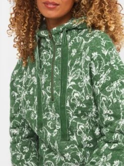 Joe Browns Printed Cosy Fleece- Green -Modish Muse VCDDG SQ4 0000000047 GREEN MDd