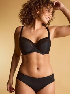 Panache Serene Black Wired Full Cup Bra