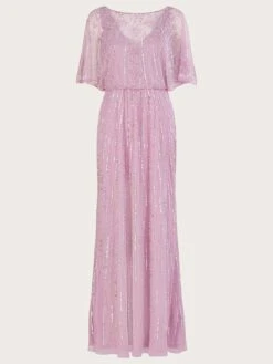 Monsoon Elizabeth Embellished Maxi Bridesmaid Dress - Pink 9 Monsoon Elizabeth Embellished Maxi Bridesmaid Dress - Pink -Modish Muse VCW7J SQ3 0000000063 PINK MDo