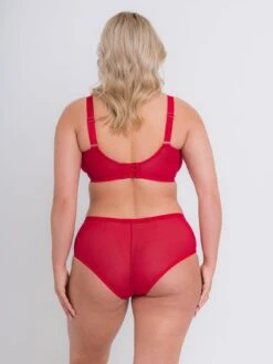 Curvy Kate Wonderfully Full Cup Balcony Bra - Red -Modish Muse VD4W3 SQ2 0000000017 RED MDb