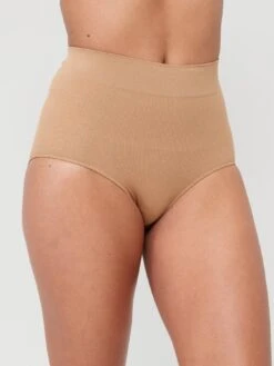 Everyday Shaping High Waisted Brief - Nude