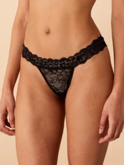 Accessorize Lace Thongs Set Of Three