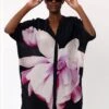 Religion Floral Tunic Dress -Black -Modish Muse VELGQ SQ1 0000000063 PINK MDf