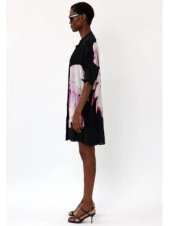 Religion Floral Tunic Dress -Black -Modish Muse VELGQ SQ4 0000000063 PINK MDd