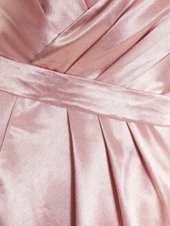 Quiz Satin Wrap Split Leg Maxi Dress - Pink -Modish Muse VEORY SQ5 0000000063 PINK MDd1