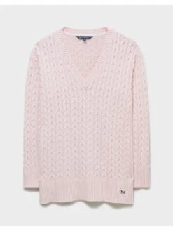 Crew Clothing Enda Jumper - Pink -Modish Muse VFSHU SQ4 0000000063 PINK MDd