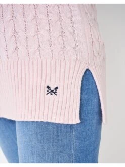 Crew Clothing Enda Jumper - Pink -Modish Muse VFSHU SQ5 0000000063 PINK MDd1