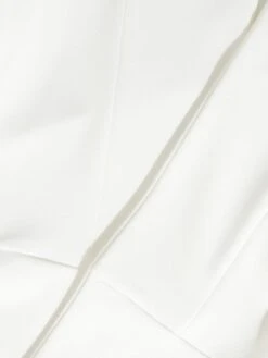 Quiz Split Sleeve Crop Jacket - Cream -Modish Muse VG9A7 SQ6 0000000067 CREAM MDd2