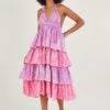 Monsoon X NIFT' Tiered Bandni Dress - Purple -Modish Muse VGYNH SQ1 0000000039 PURPLE MDf
