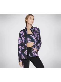 Skechers Skechcloud Winter Bloom Jacket - Winter Bloom - Print -Modish Muse VH33W SQ3 0000000270 PRINT MDo