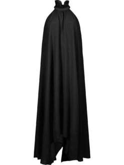 AllSaints Alaya Silk Maxi Dress - Black -Modish Muse VHKEM SQ3 0000000004 BLACK SLf