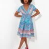 Joe Browns Perfect Pom Pom Dress Multi -Modish Muse VHSG8 SQ1 0000000029 MULTI MDf