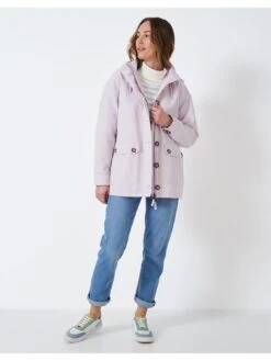 Crew Clothing Belinda Dog Walker Jacket - Pink -Modish Muse VHVHH SQ3 0000000063 PINK MDo