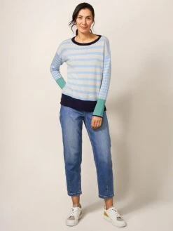 White Stuff Olive Jumper - Blue