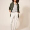 White Stuff Sadie Jacket - Green -Modish Muse VI3MU SQ1 0000000047 GREEN MDf
