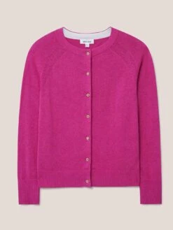 White Stuff Lulu Cardi - Pink -Modish Muse VI3U8 SQ4 0000000063 PINK MDd