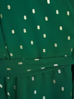 Quiz Chiffon Foil Mini Dress 13 Quiz Chiffon Foil Mini Dress -Modish Muse VIDJZ SQ6 0000000630 DARK GREEN MDd2