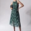 Religion Halterneck Destiny Midi Dress - Green -Modish Muse VJWOY SQ1 0000000047 GREEN MDf