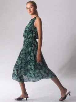 Religion Halterneck Destiny Midi Dress - Green -Modish Muse VJWOY SQ3 0000000047 GREEN MDo