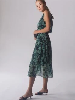 Religion Halterneck Destiny Midi Dress - Green -Modish Muse VJWOY SQ6 0000000047 GREEN MDd2