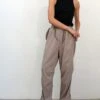 Religion Oversized Parachute Wide Leg Trouser - Taupe -Modish Muse VJWQB SQ1 0000000143 BROWN MDf