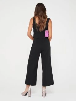 V By Very Relaxed Ankle Grazer Trouser - Black -Modish Muse VJXPA SQ4 0000000004 BLACK MDd