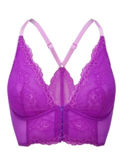 Gossard Superboost Lace Non Padded Deep V-neck Bralet -Modish Muse VK4J1 SQ5 0000000039 PURPLE MDd1