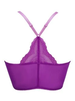 Gossard Superboost Lace Non Padded Deep V-neck Bralet -Modish Muse VK4J1 SQ6 0000000039 PURPLE MDd2