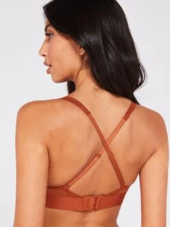 Calvin Klein Lace Bralette - Orange -Modish Muse VKHH7 SQ4 0000000198 ORANGE MDd