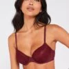 Calvin Klein Sheer Light Lined Bra - Purple -Modish Muse VKHJC SQ1 0000000039 PURPLE MDf