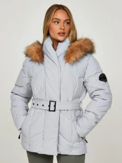 Zavetti Canada Cinzia Puffer - Grey