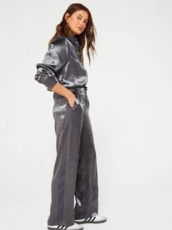 V By Very Satin Trouser -Modish Muse VKV1E SQ5 0000000020 BLUE MDd1