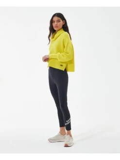 Barbour International Parade Knitted Jumper - Yellow -Modish Muse VL0LO SQ3 0000000076 YELLOW MDo