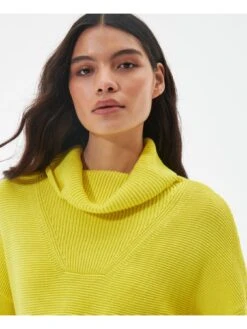 Barbour International Parade Knitted Jumper - Yellow -Modish Muse VL0LO SQ4 0000000076 YELLOW MDd