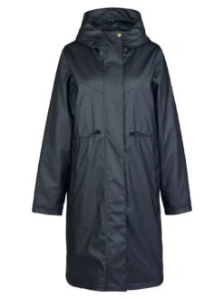 Barbour International Peaty Showerproof Coat - Black -Modish Muse VL0O8 SQ6 0000000004 BLACK MDd2