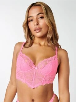 Boux Avenue Hadly Longline Bra - Pink