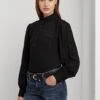Lauren By Ralph Lauren Lavan-long Sleeve-pullover - Black -Modish Muse VL9IP SQ1 0000000004 BLACK MDf