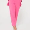 V By Very Straight Leg Trousers - Pink -Modish Muse VLIO8 SQ1 0000000063 PINK MDf