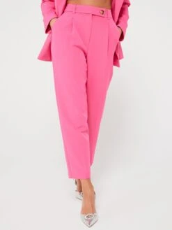 V By Very Straight Leg Trousers - Pink