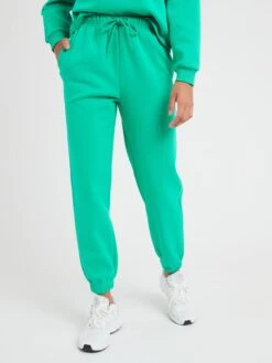 PIECES Chilli High Waist Sweat Pant - Green
