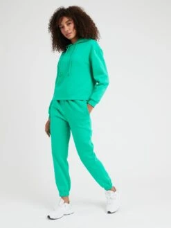 PIECES Chilli High Waist Sweat Pant - Green -Modish Muse VLKJN SQ3 0000000047 GREEN MDo