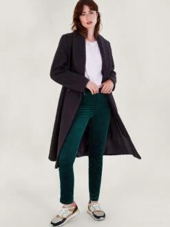 Monsoon Astrid Cord Trousers - Blue -Modish Muse VM7B4 SQ3 0000000020 BLUE MDo