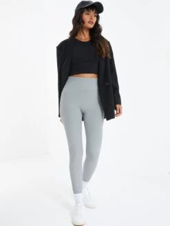 Quiz Grey Seamless Legging