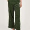 Monsoon Cord Wide Leg Suit Trousers - Green -Modish Muse VM7KJ SQ1 0000000047 GREEN MDf