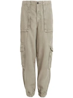 AllSaints Frieda Tencel Trousers - Washed Olive Green -Modish Muse VM9TV SQ3 0000000047 GREEN SLf